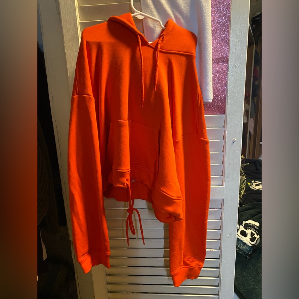 Orange Hollister Pullover